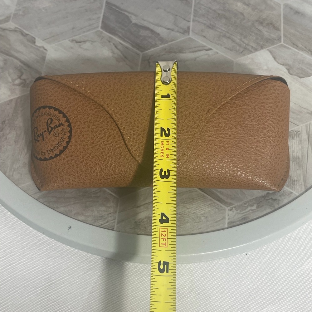 Ray-Ban Brown Protective Sunglasses Case ONLY With Snap Closure - Picture 6 of 6